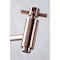 Kingston Brass KS810DXAC Concord Wall Mount Pot Filler Kitchen Faucet, Antique Copper KS810DXAC - alternate 2
